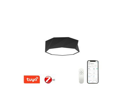 Immax NEO DIAMANTE Smart stropní svítidlo 40cm 31W černé Zigbee 3.0